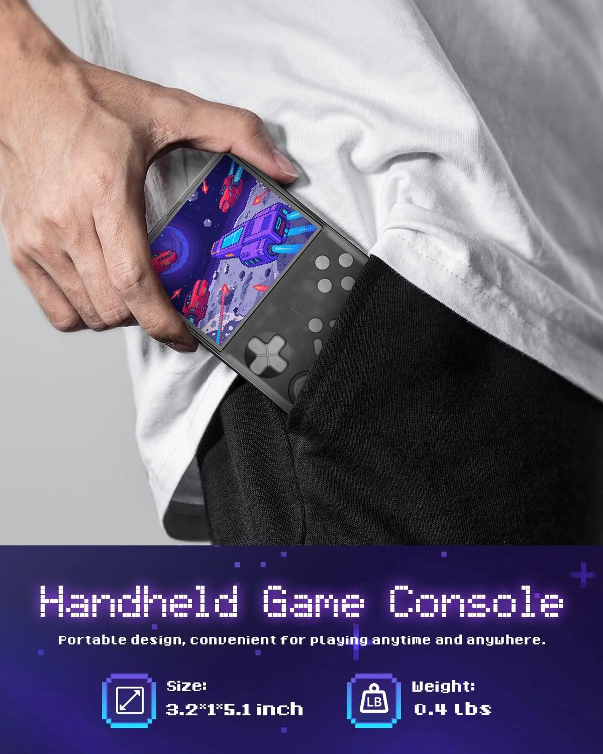 1770102158 312 R40 Handheld Game Console %E2%80%93 Retro Gaming Console with Built in