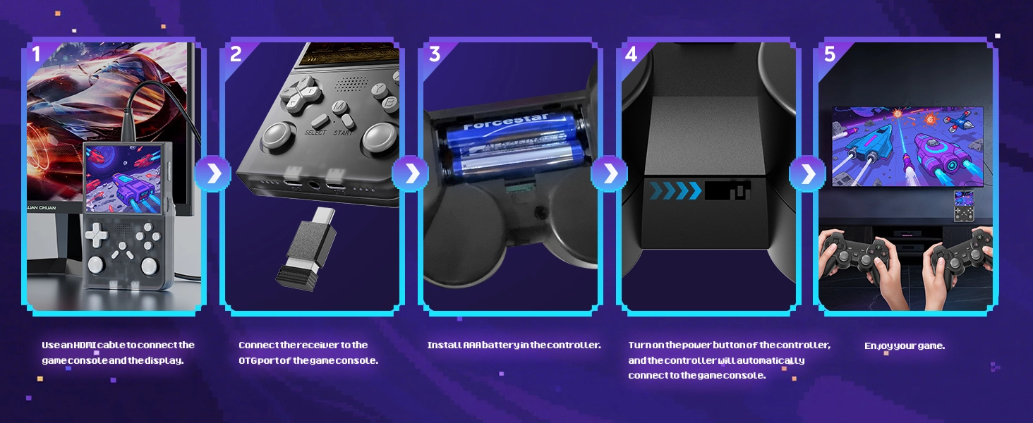 retro handheld game console