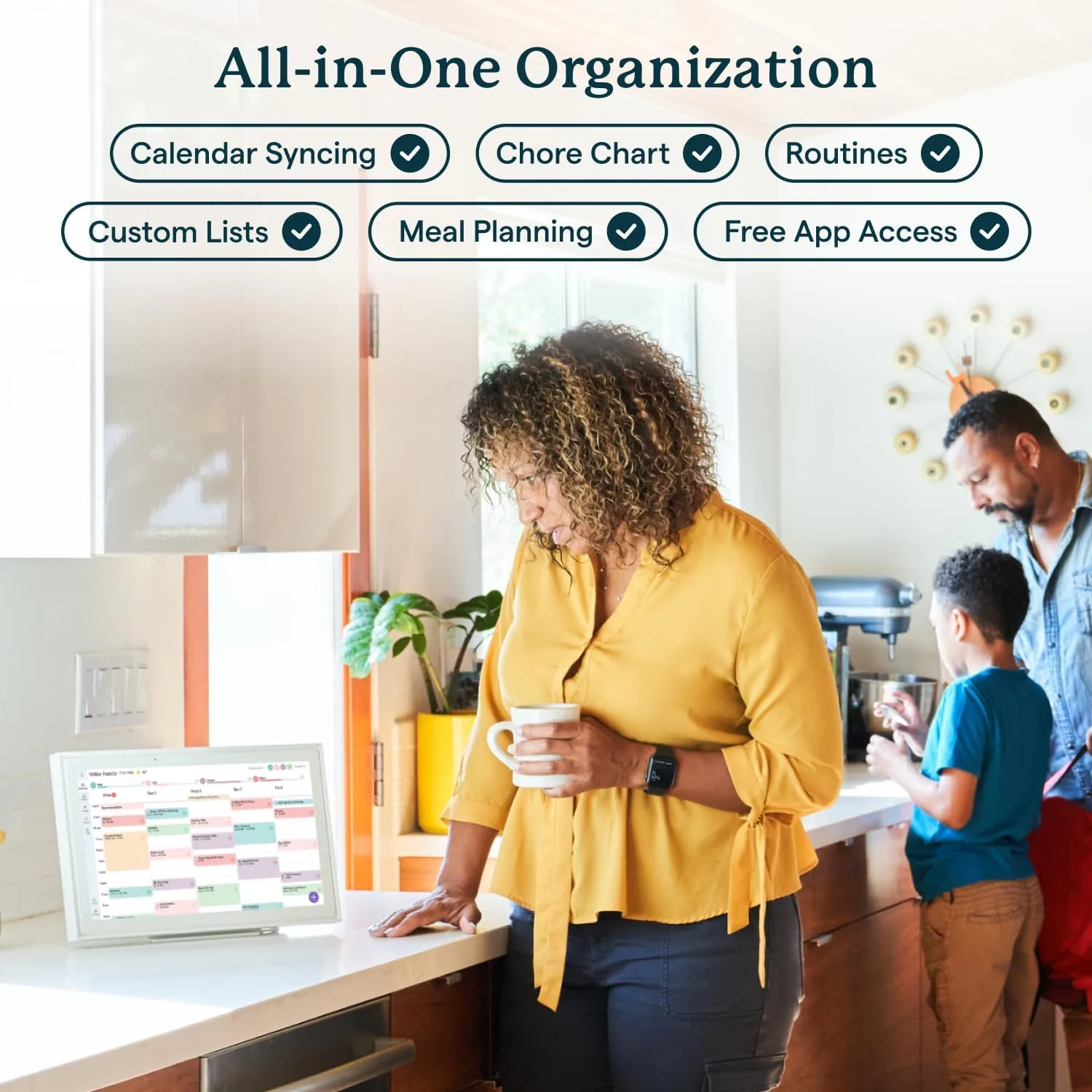 1770149778 81 Skylight Calendar 15 inch Wall Planner Digital Calendar Chore Chart