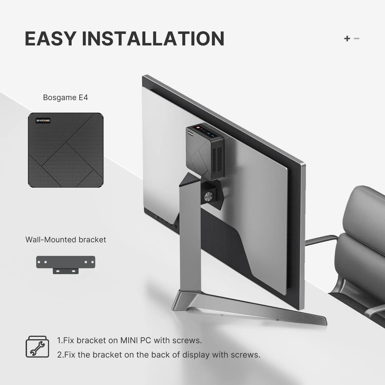 1770175651 547 BOSGAME E4 Mini PC Mini Computers with AMD Ryzen 5
