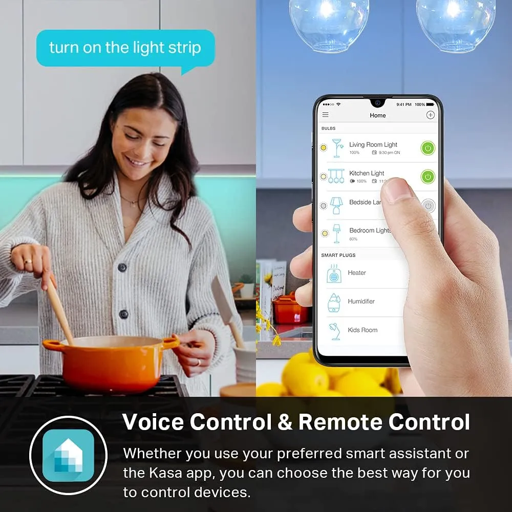 1770184240 951 Kasa Smart LED Light Strip 164ft WiFi LED Strip Works