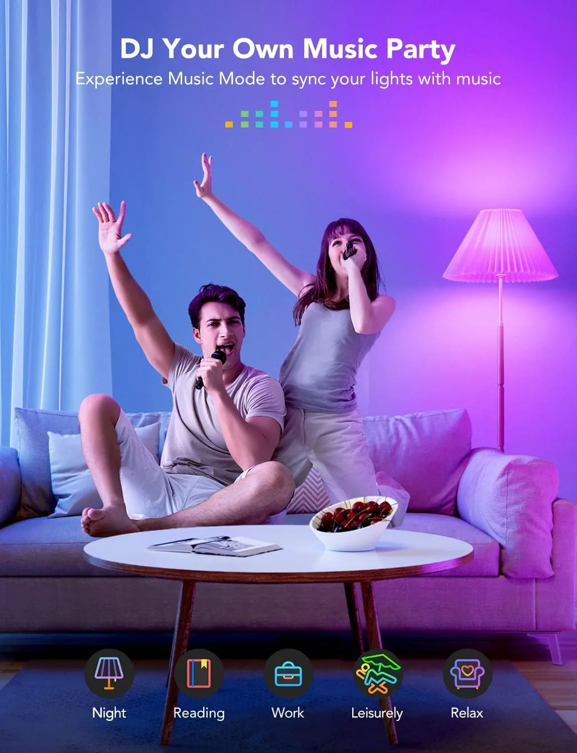 1770356904 531 Govee LED Smart Light Bulbs 1000LM Color Changing Light Bulb