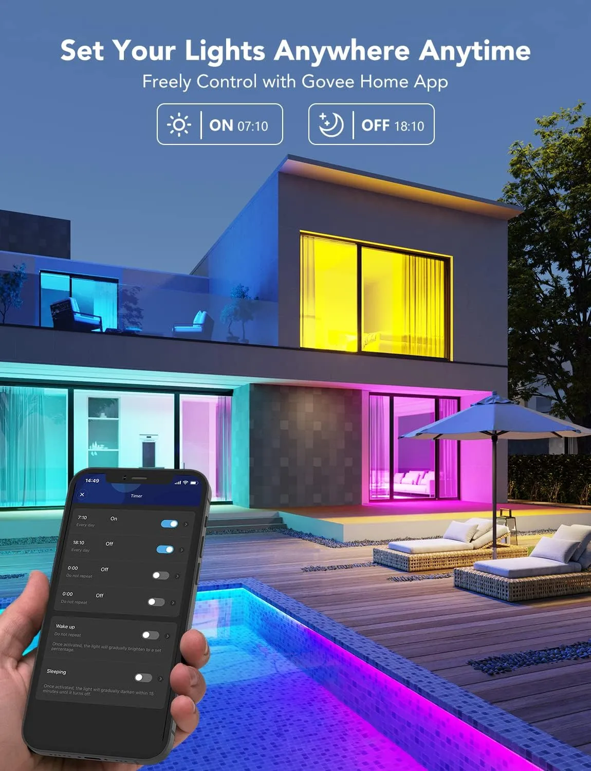 1770356904 684 Govee LED Smart Light Bulbs 1000LM Color Changing Light Bulb