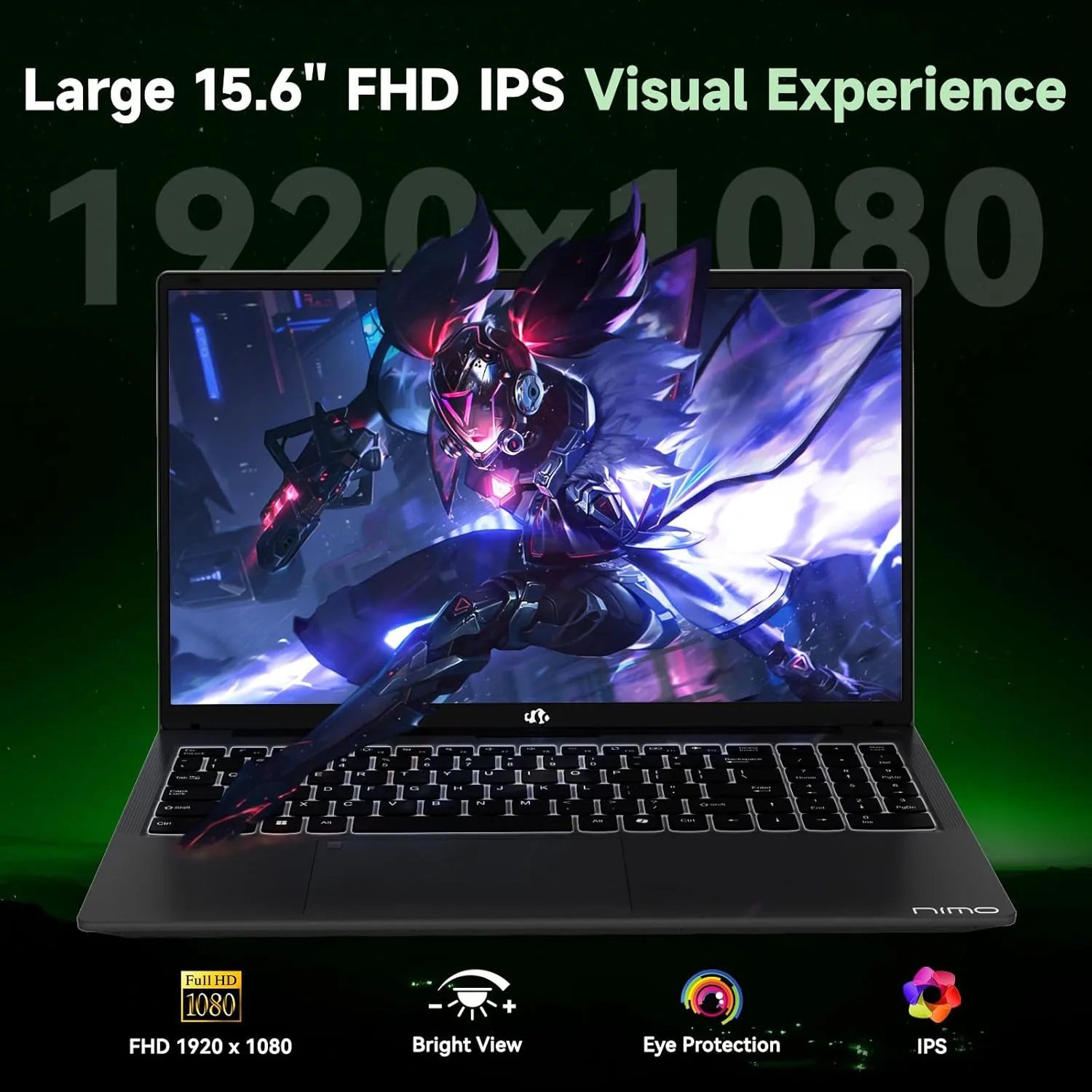 1770404367 91 NIMO Light Gaming Laptop 156 FHD IPS Display AMD R7