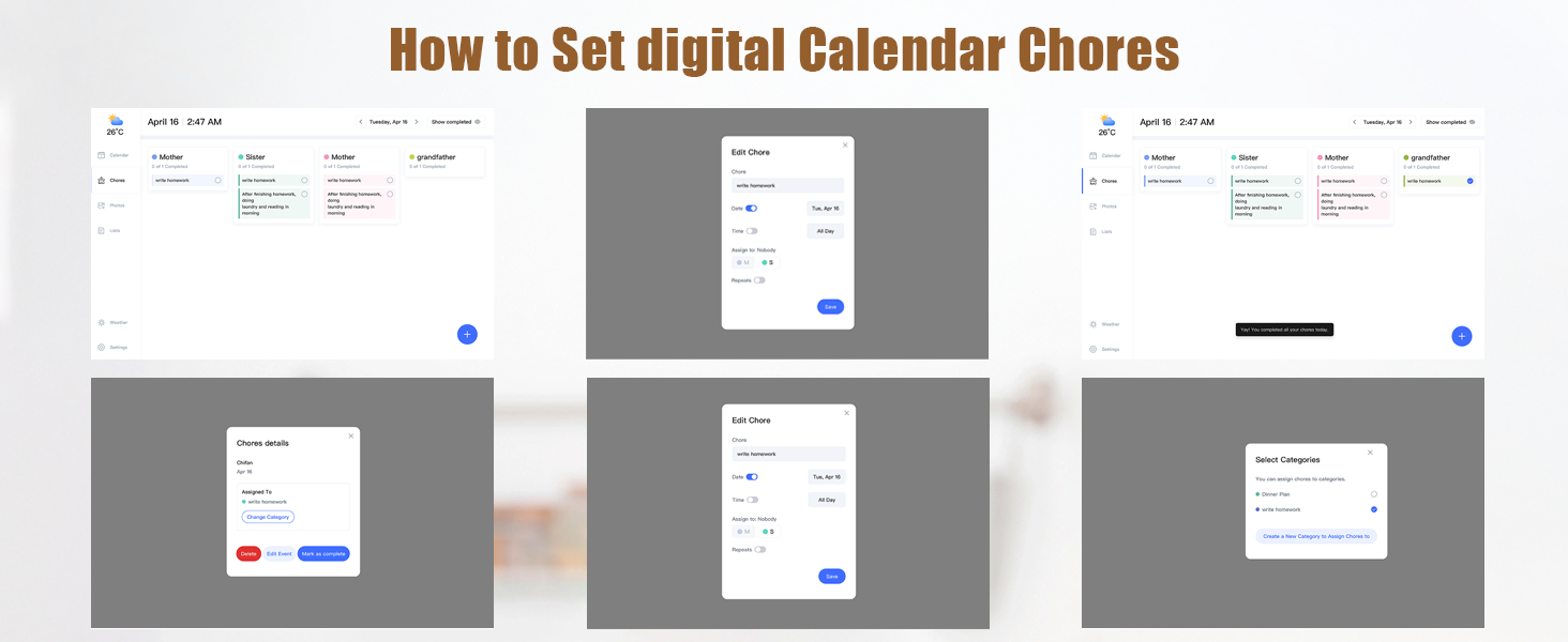 Digital Calendar