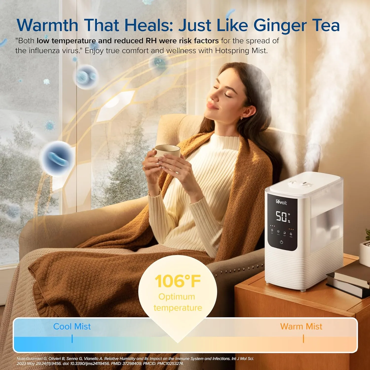 1770505513 896 LEVOIT Humidifiers for Bedroom Home Smart Warm and Cool Mist