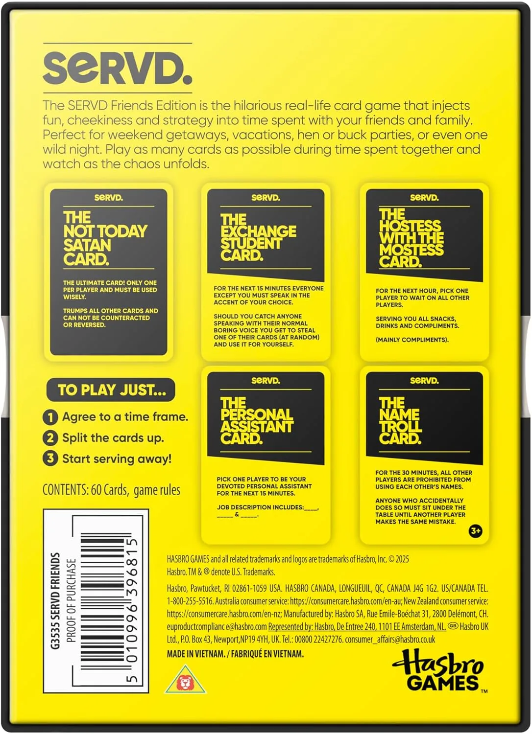 1770509783 266 Hasbro SERVD Friends Edition Party Game %E2%80%93 Hilarious Real Life Card