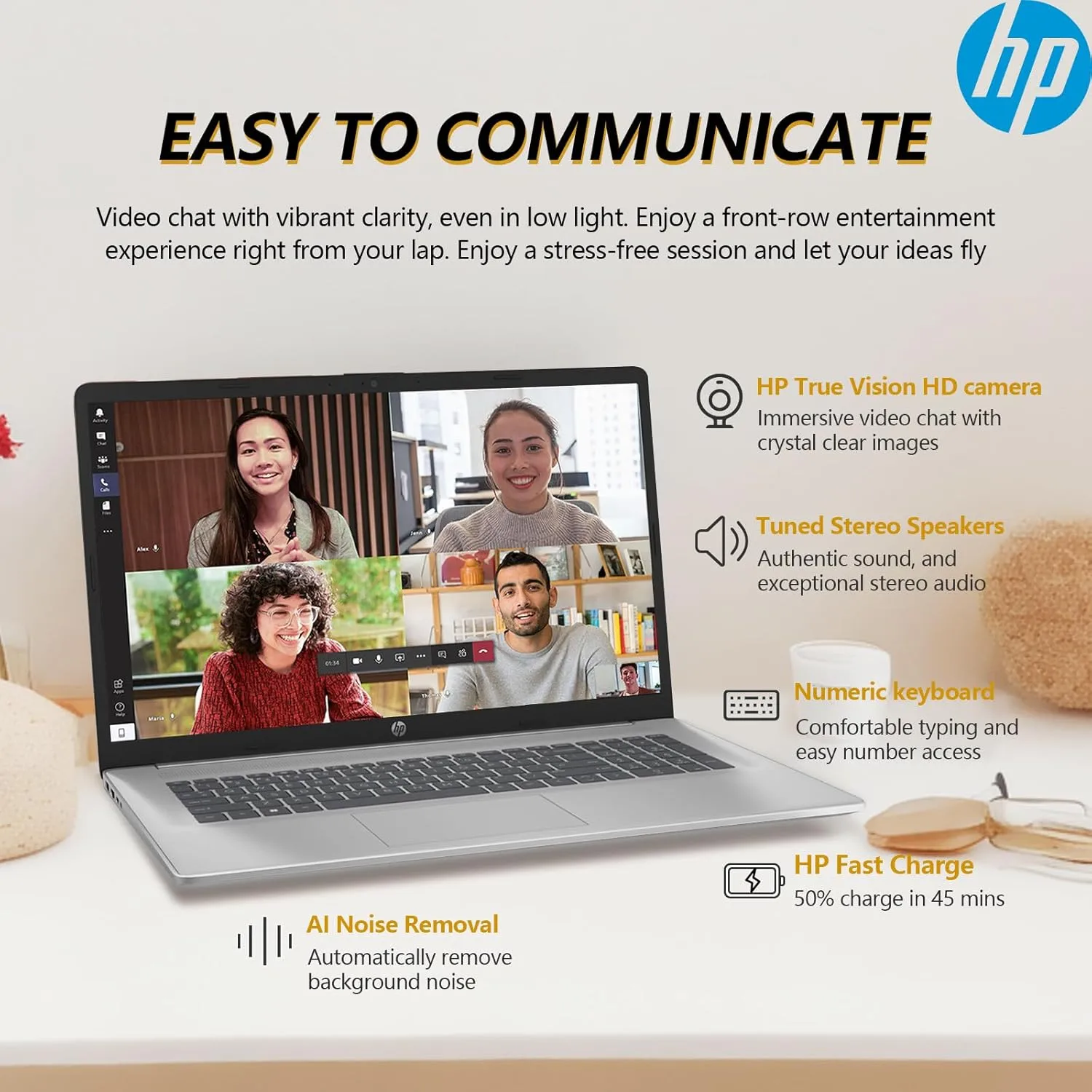 1770794848 879 HP 17 Inch Touchscreen Laptop Computer 173 HD Touch Screen