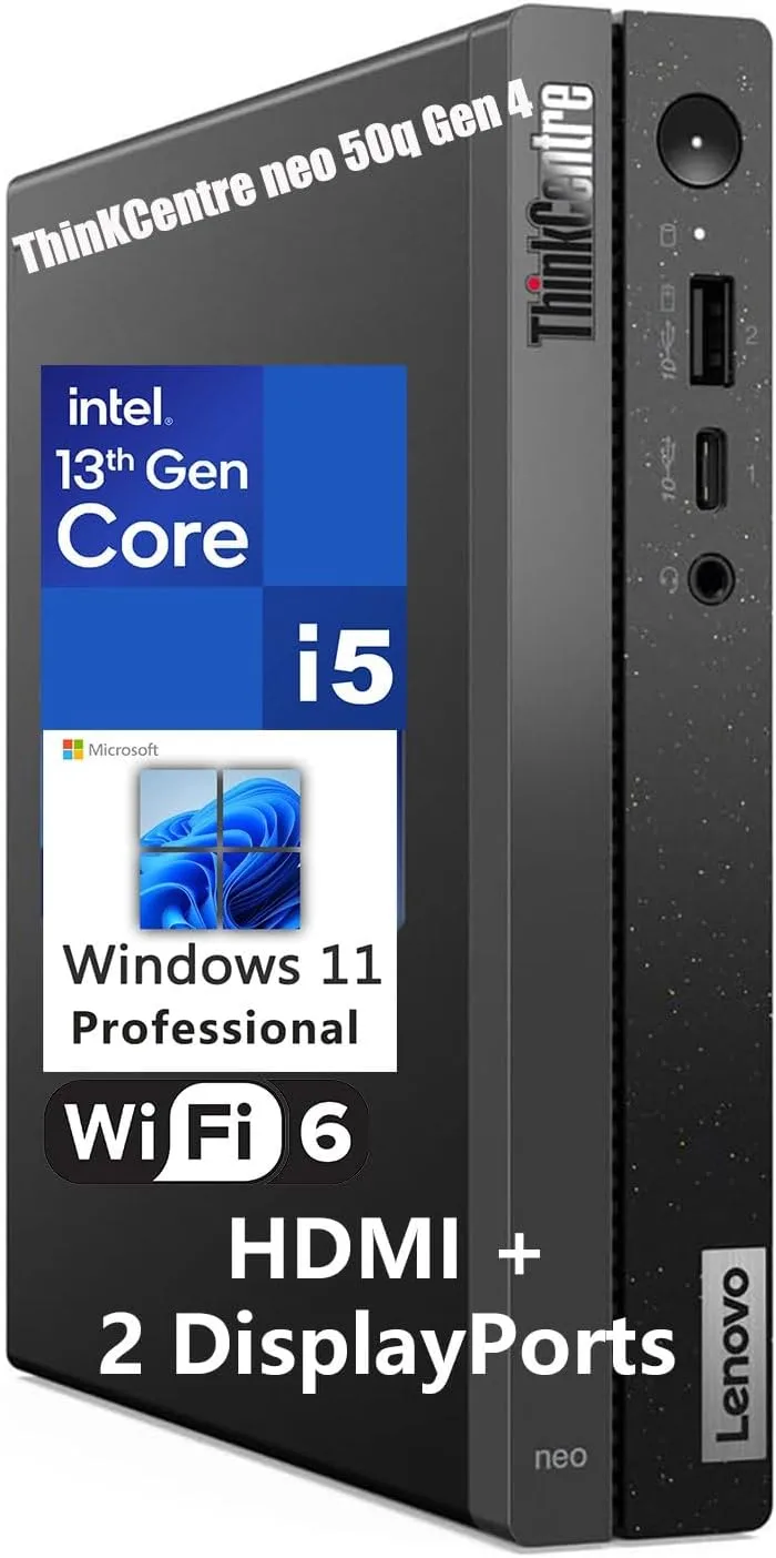 1770885461 379 Lenovo ThinKCentre neo 50q Gen 4 Tiny 1L Business Mini