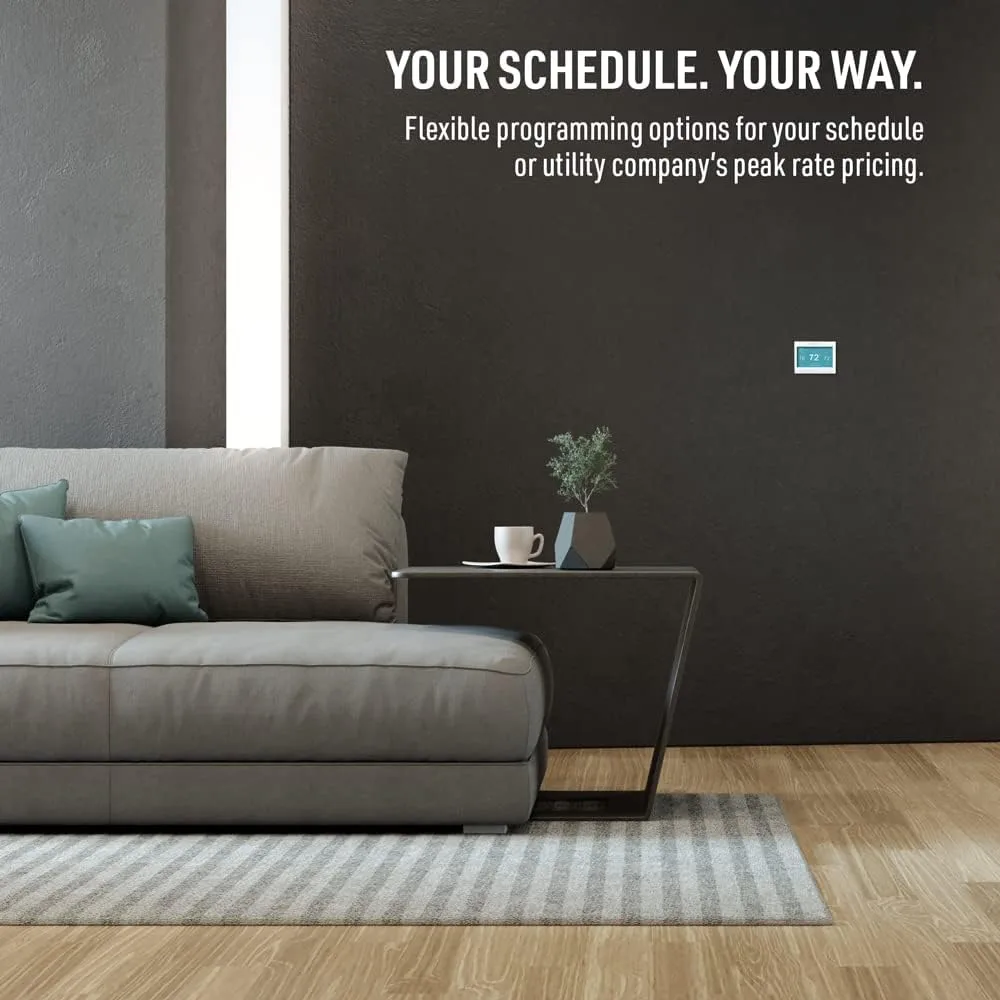 1770953379 197 Honeywell Home RTH9600WF Smart Color Thermostat ENERGY STAR Wi Fi Programmable