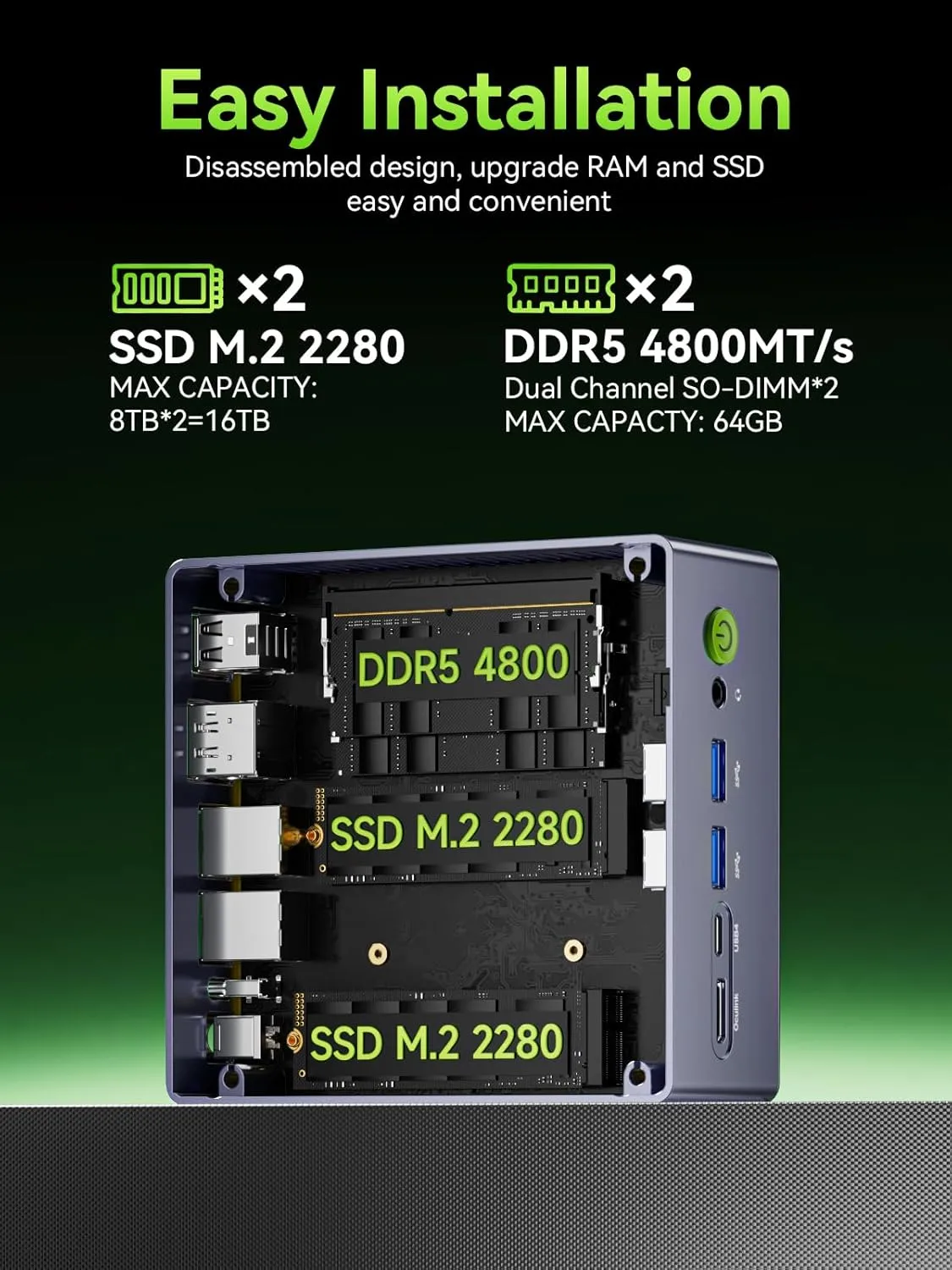 1771000307 44 GMKtec Mini PC Gaming M7 Ultra Ryzen 7 PRO 6850U