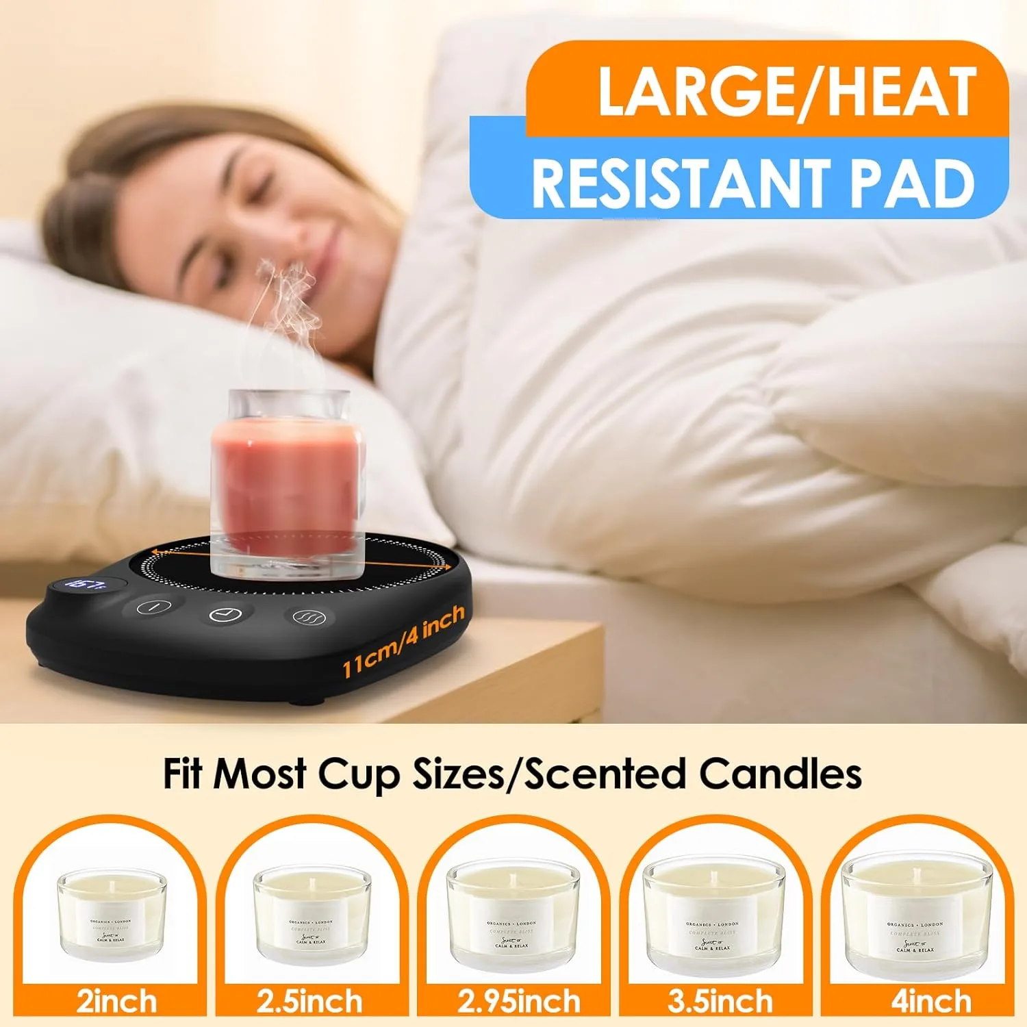 1771169678 979 Coffee Mug Warmer Fastest Heating Highest Temperature Coffee