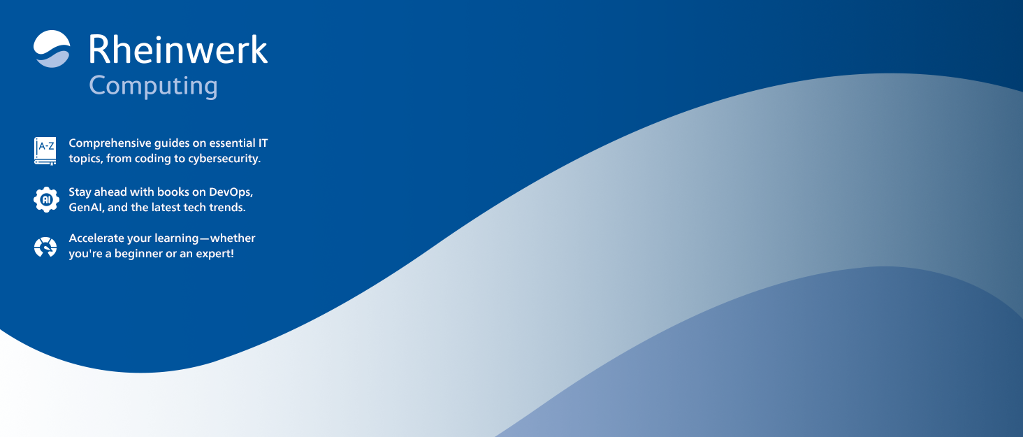 Rheinwerk Computing: Comprehensive guides on essential IT topics, from coding to cybersecurity.