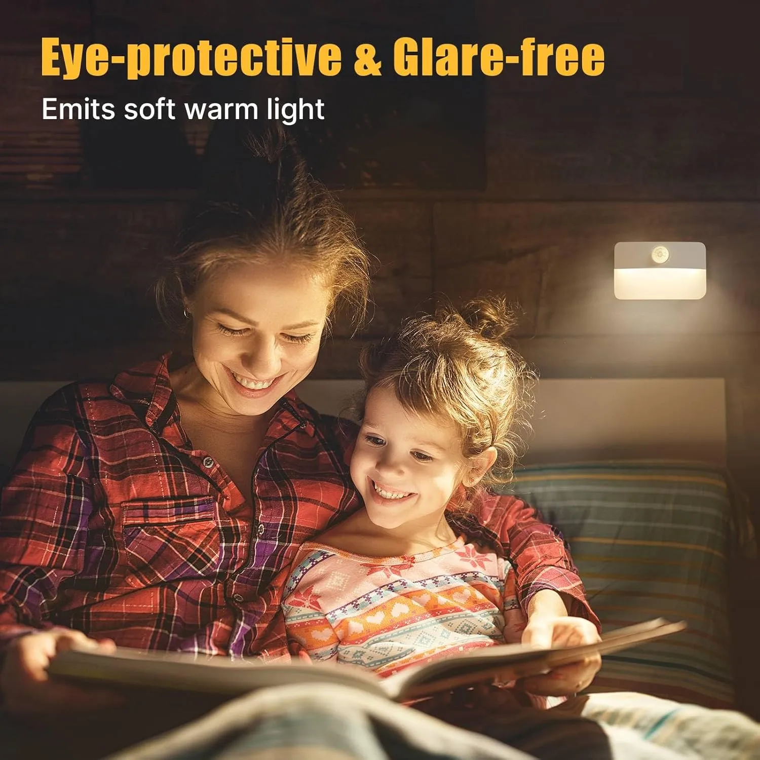 1771308894 6 8 Pack Motion Sensor Stair Light for Indoor Battery Operated