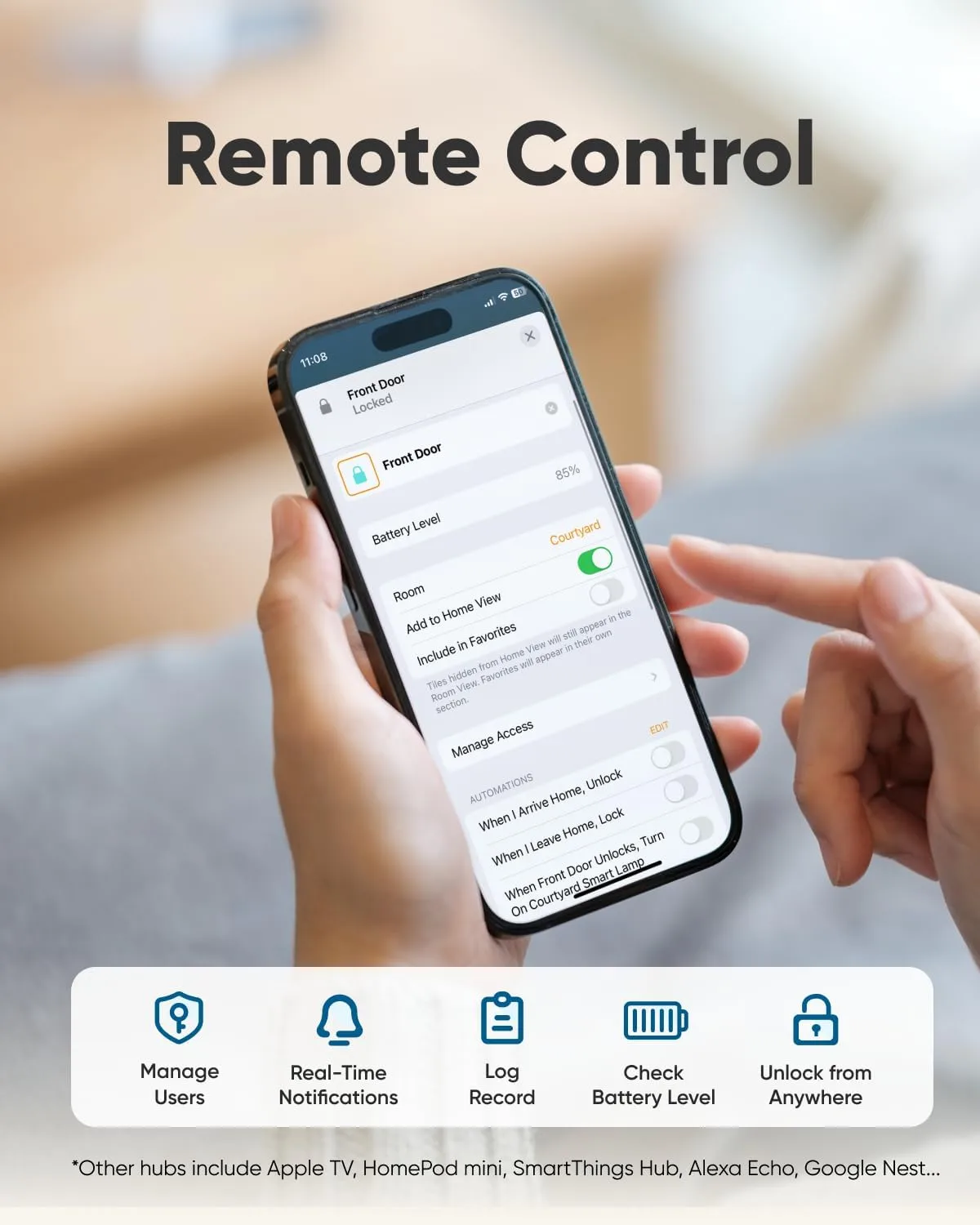 1771417382 875 eufy Smart Lock E31 Fingerprint Keyless Entry Door Lock with