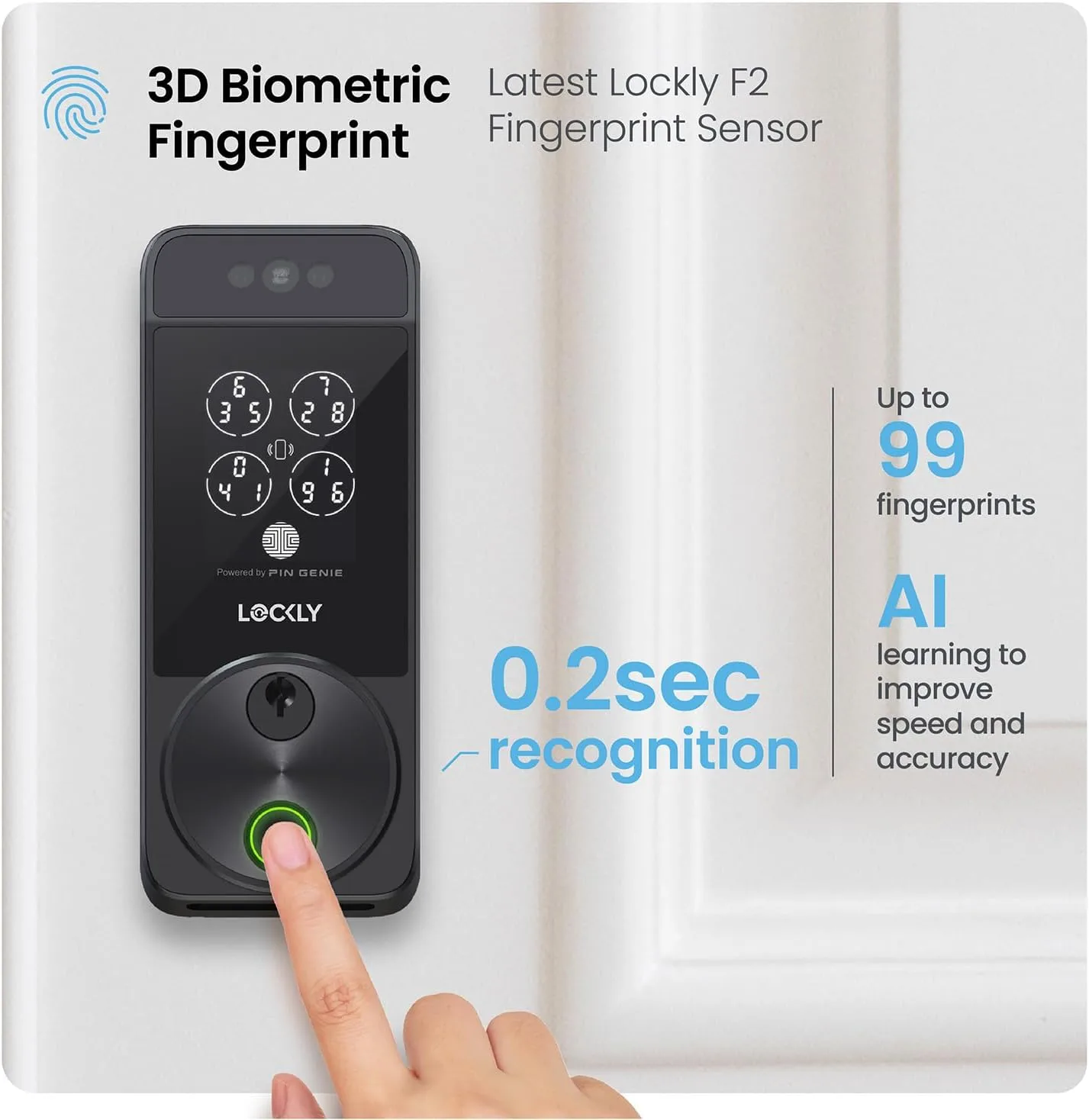 1771470471 520 Lockly Visage Zeno Series Smart Lock Facial Recognition Fingerprint