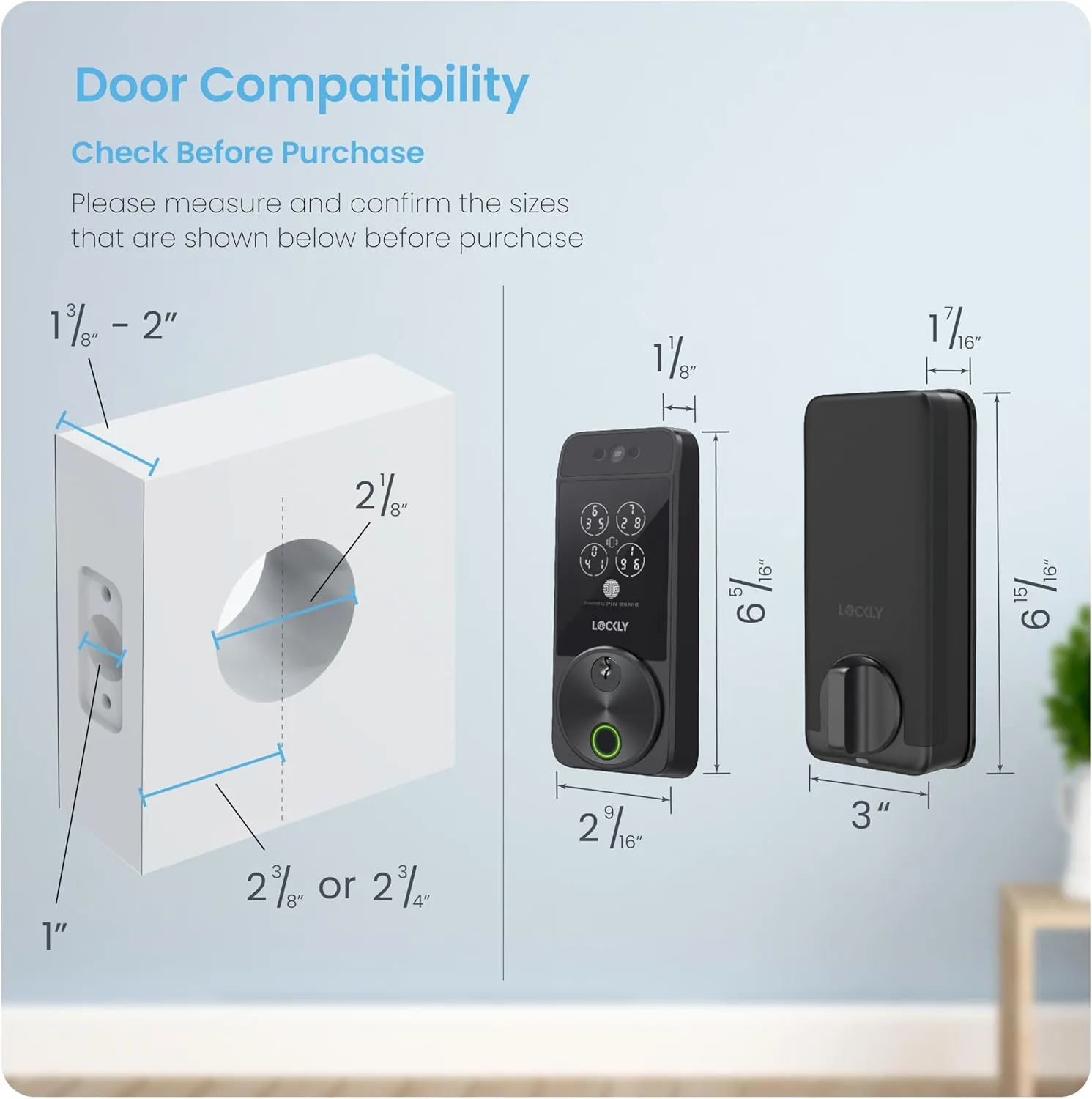 1771470471 956 Lockly Visage Zeno Series Smart Lock Facial Recognition Fingerprint