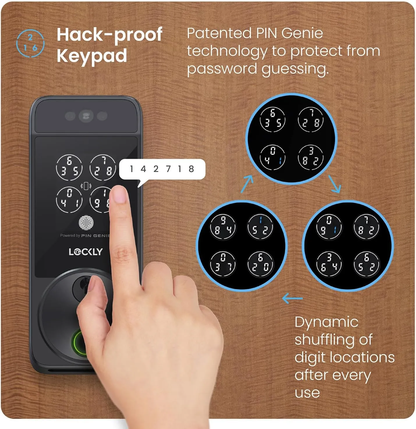 1771470472 166 Lockly Visage Zeno Series Smart Lock Facial Recognition Fingerprint