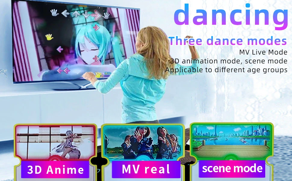Three dance mode