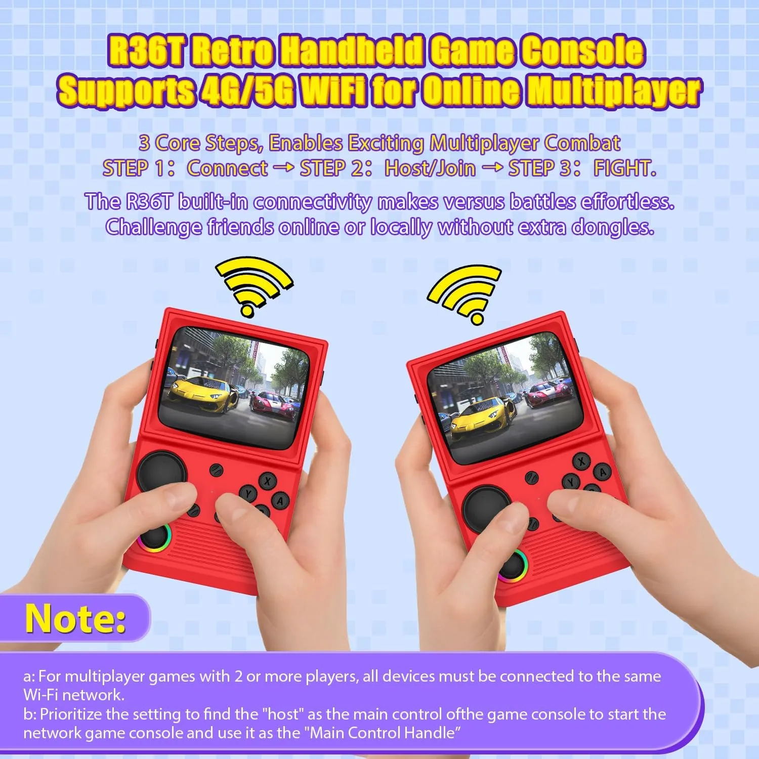 1771543948 818 R36T Retro Gaming Console 35 IPS Screen CRT Inspired Handheld Game