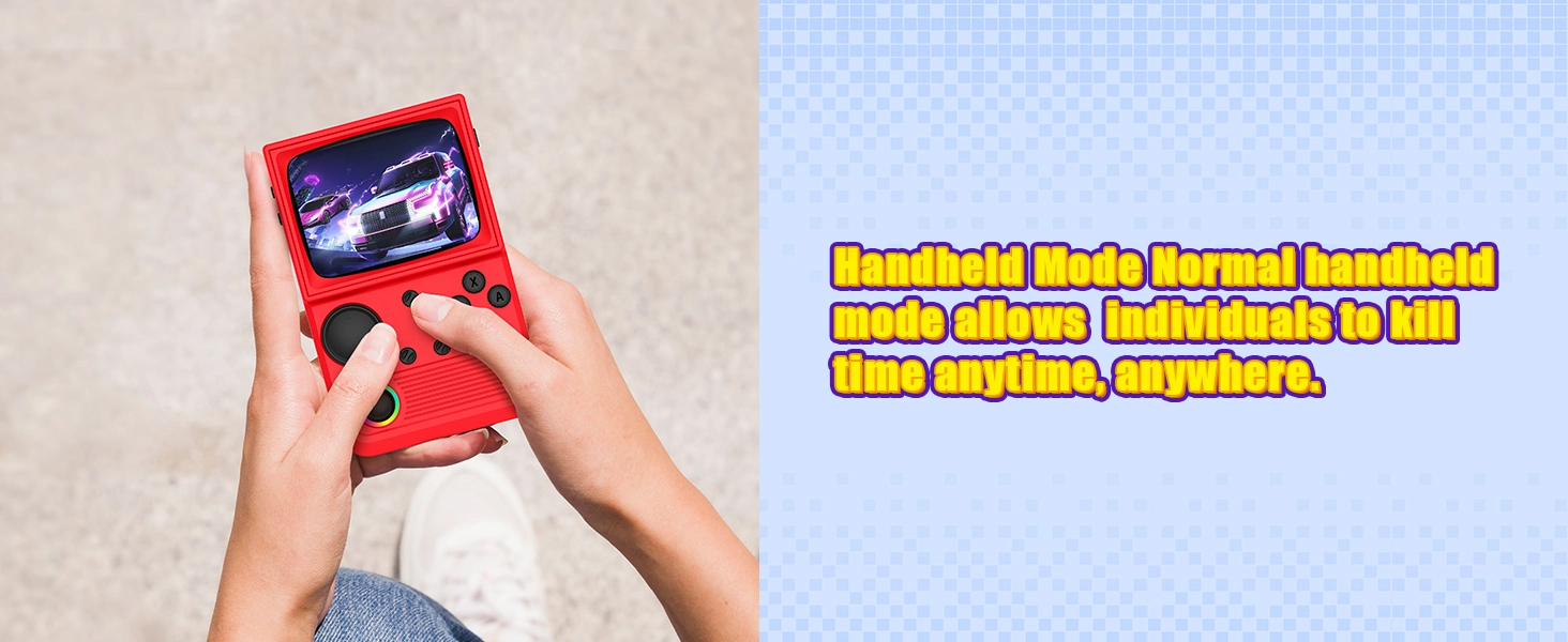 retro handheld game console gaming video consoles stick retroid pocket games hand held gameboy