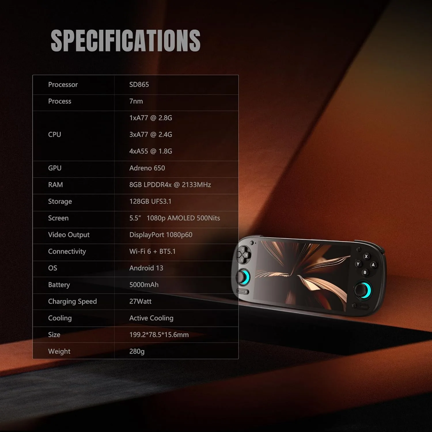 1771579339 316 Retroid Pocket 5 Retro Handheld Game Console 8128G 55 inch Touchscreen