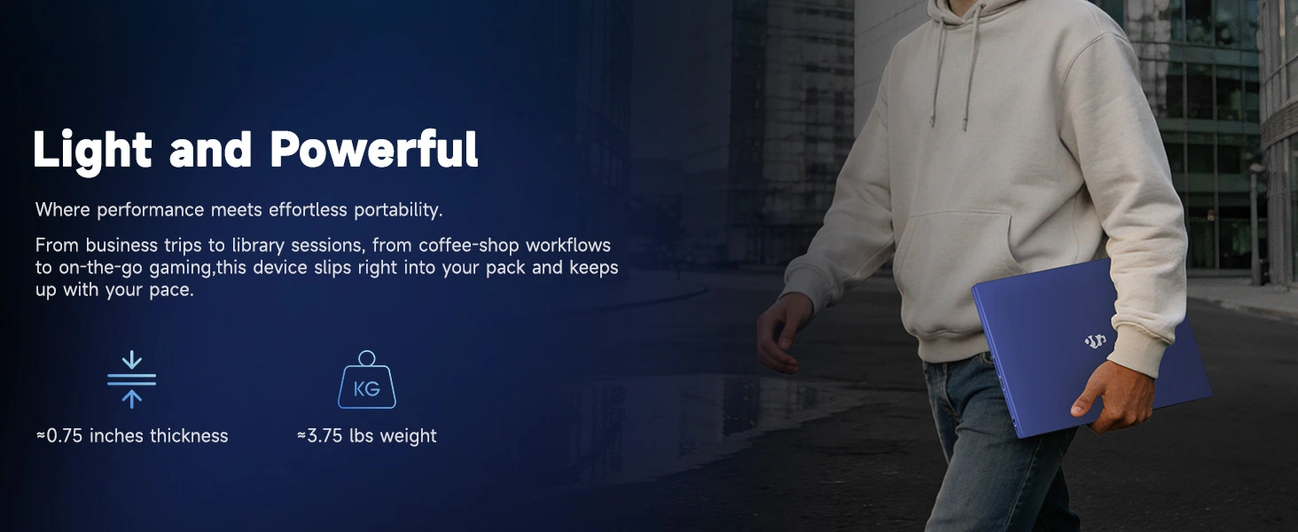 lightweight and portable