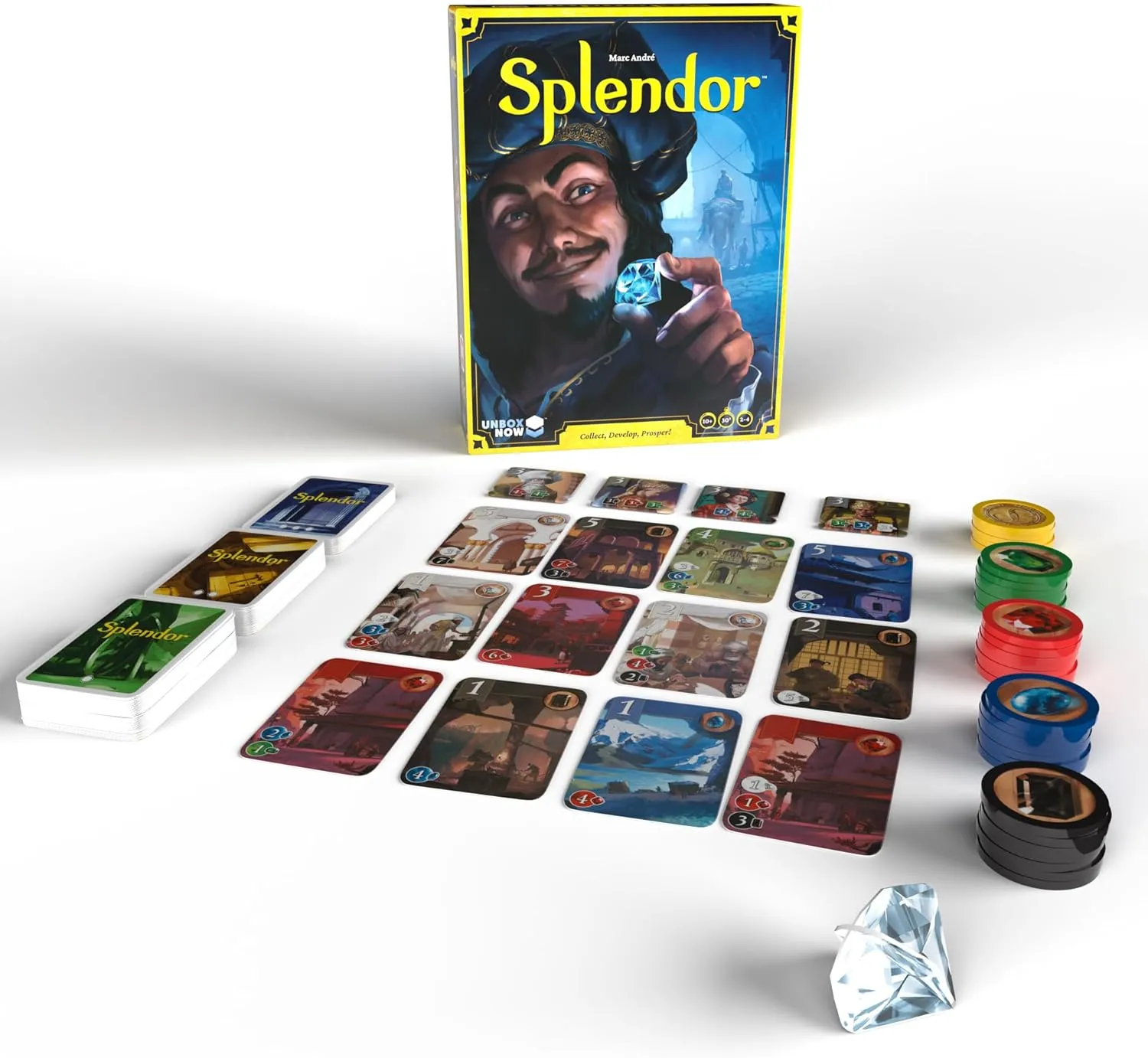 1771754627 880 Asmodee Splendor Board Game Master The Art of Wealth
