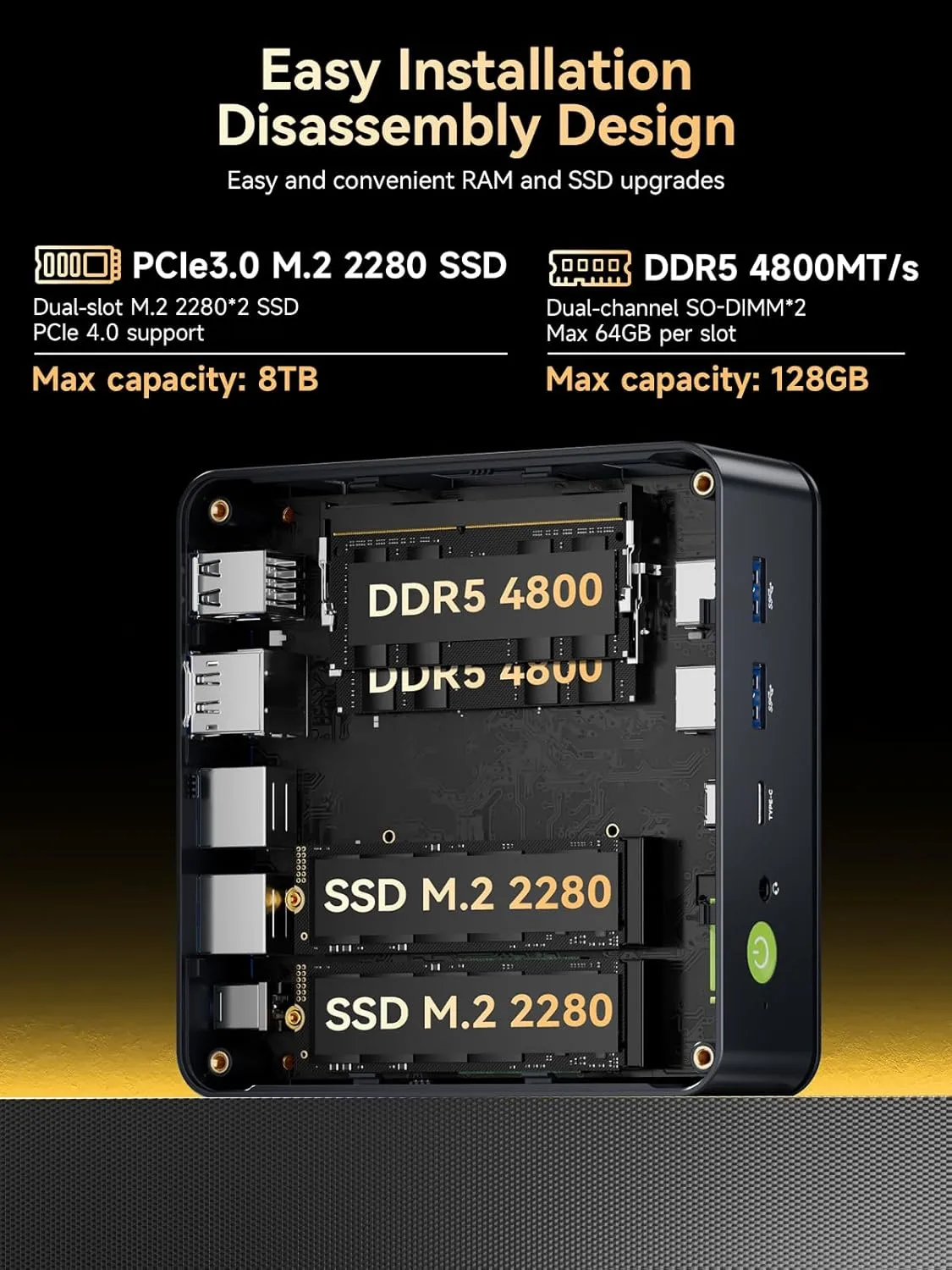 1771776412 47 GMKtec M6 Ultra Gaming Mini PC Ryzen 7640HS Upgraded 6600H