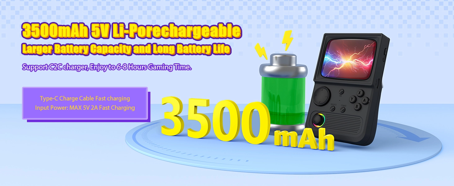 retro handheld game console gaming video consoles stick retroid pocket games hand held gameboy