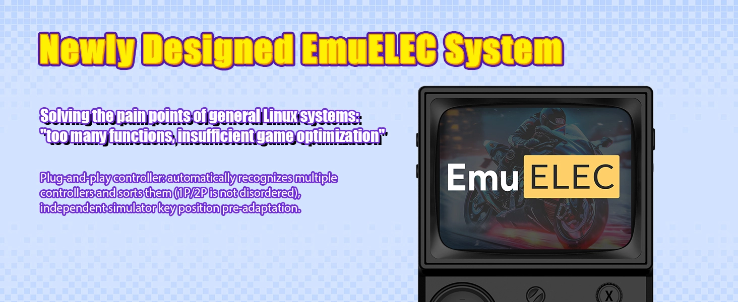 retro handheld game console gaming video consoles stick retroid pocket games hand held gameboy