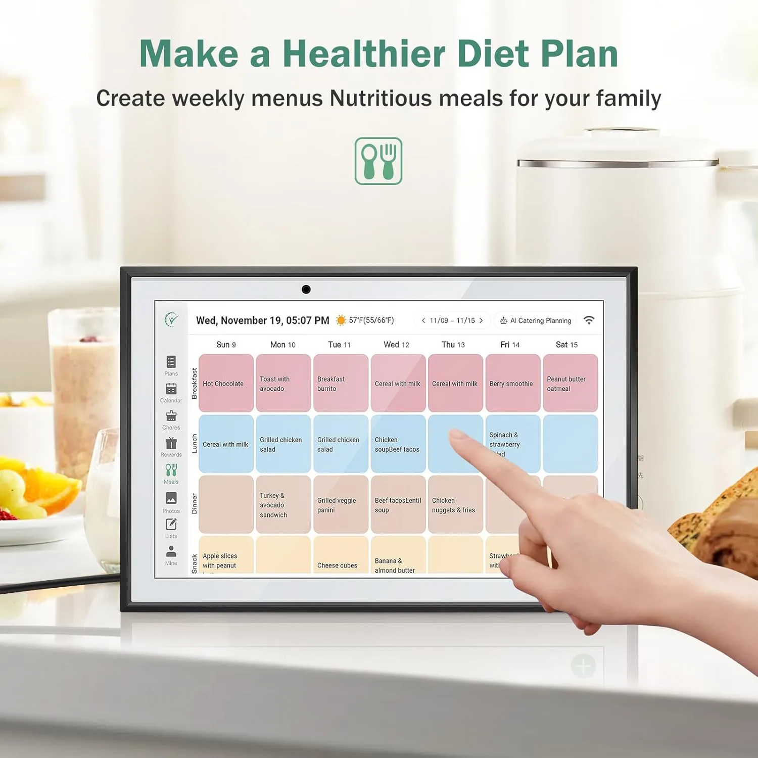 1771962087 950 WiFi Digital Calendar Smart Family PlannerChore Charts Achievement Rewards AI