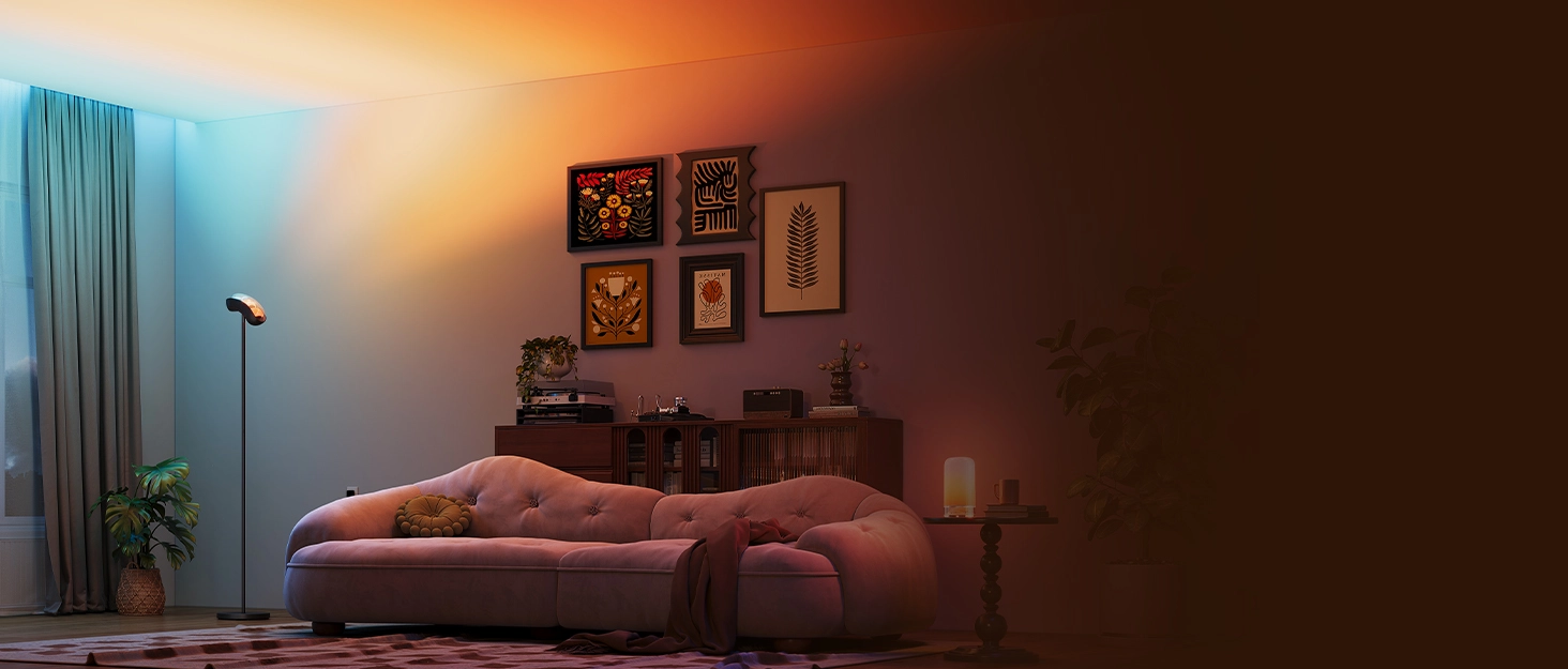 Govee Torchiere Floor Lamp with Matter