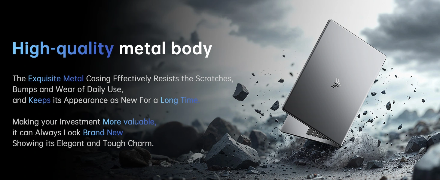 metal body laptop
