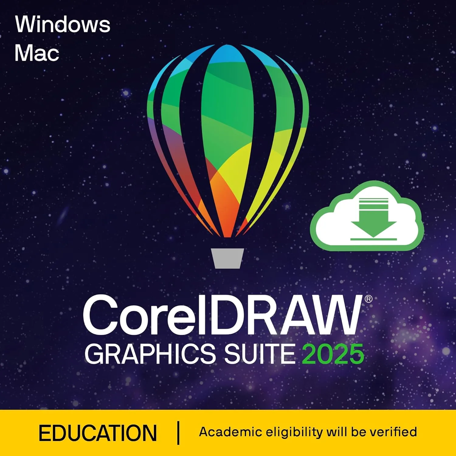 CorelDRAW Graphics Suite 2025 Education Edition Graphic Design