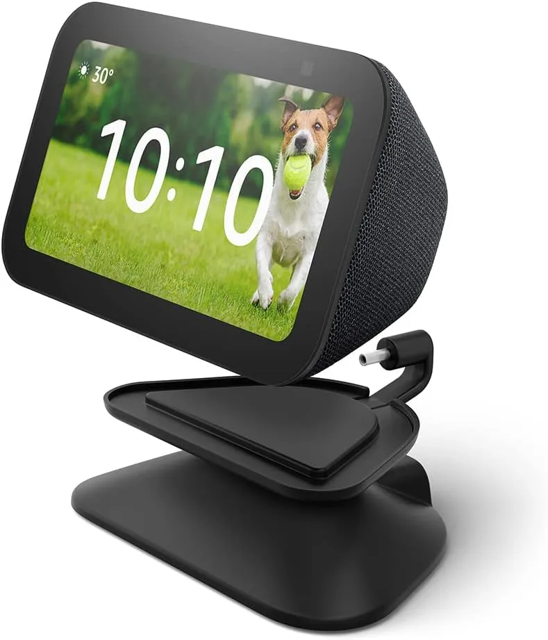 Echo Show 5 3rd Gen Adjustable Stand with USB C Charging
