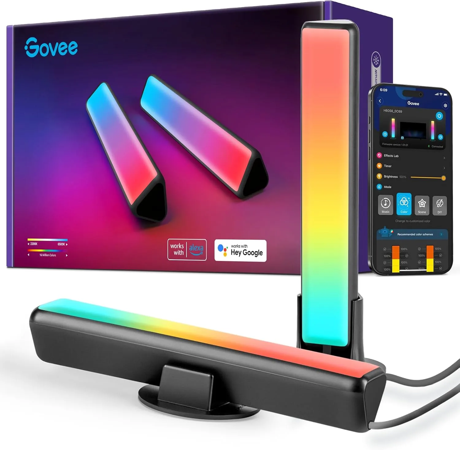 Govee Smart LED Light Bars Work with Alexa and Google