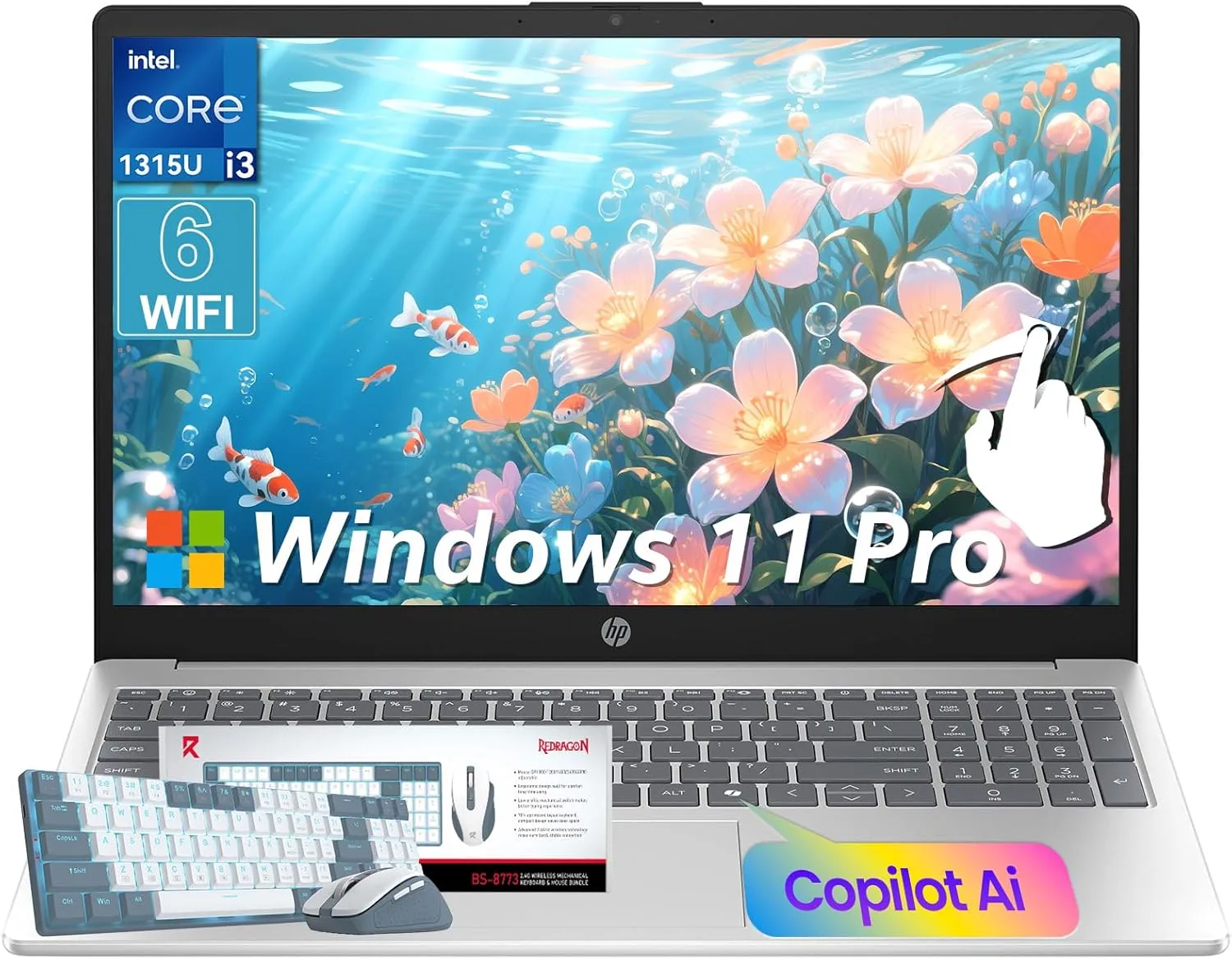 HP 2026 Touchscreen Laptop Computer for Student Business 16GB