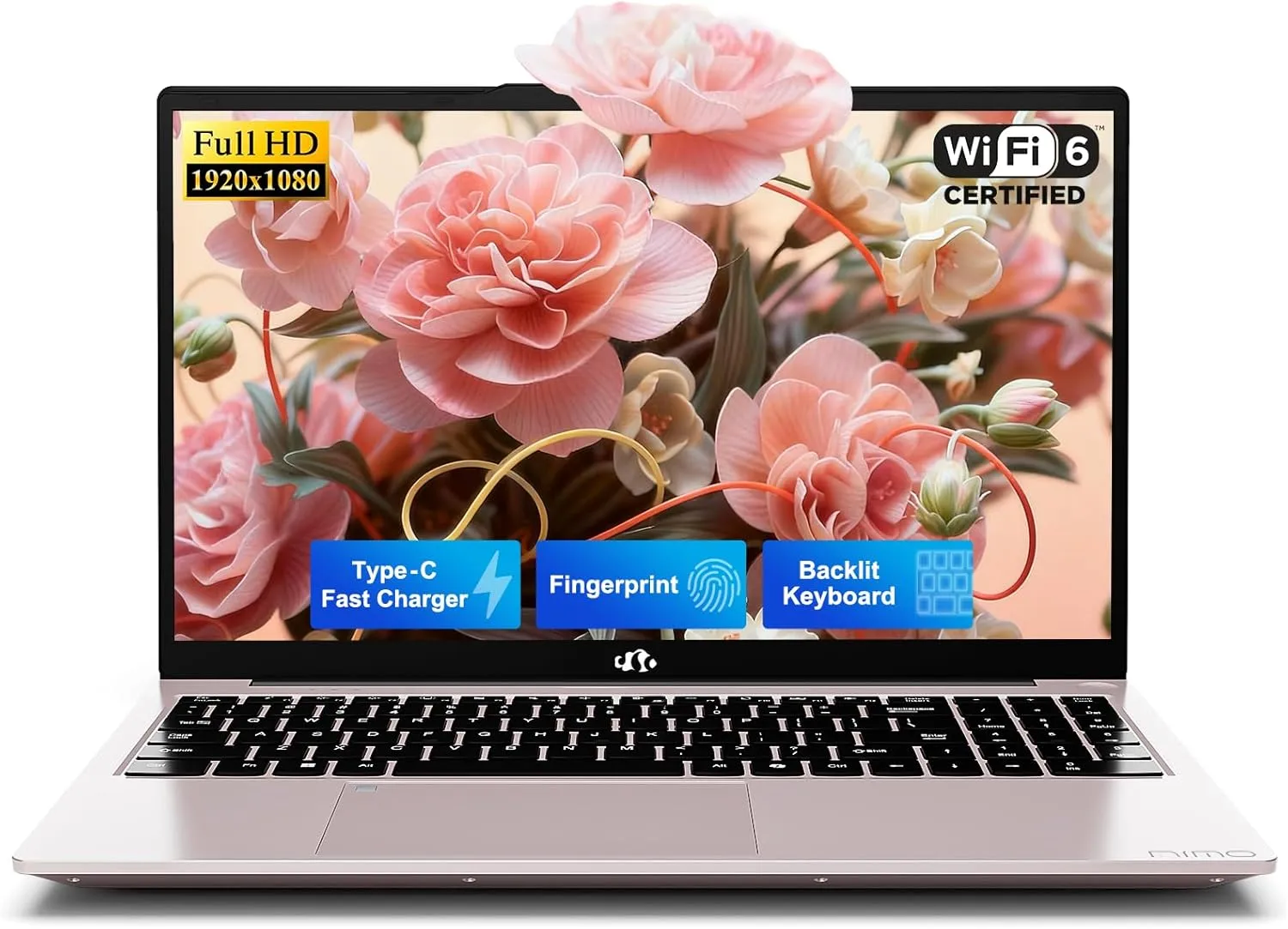 NIMO 156 FHD IPS Student Laptop 16GB RAM 512GB SSD