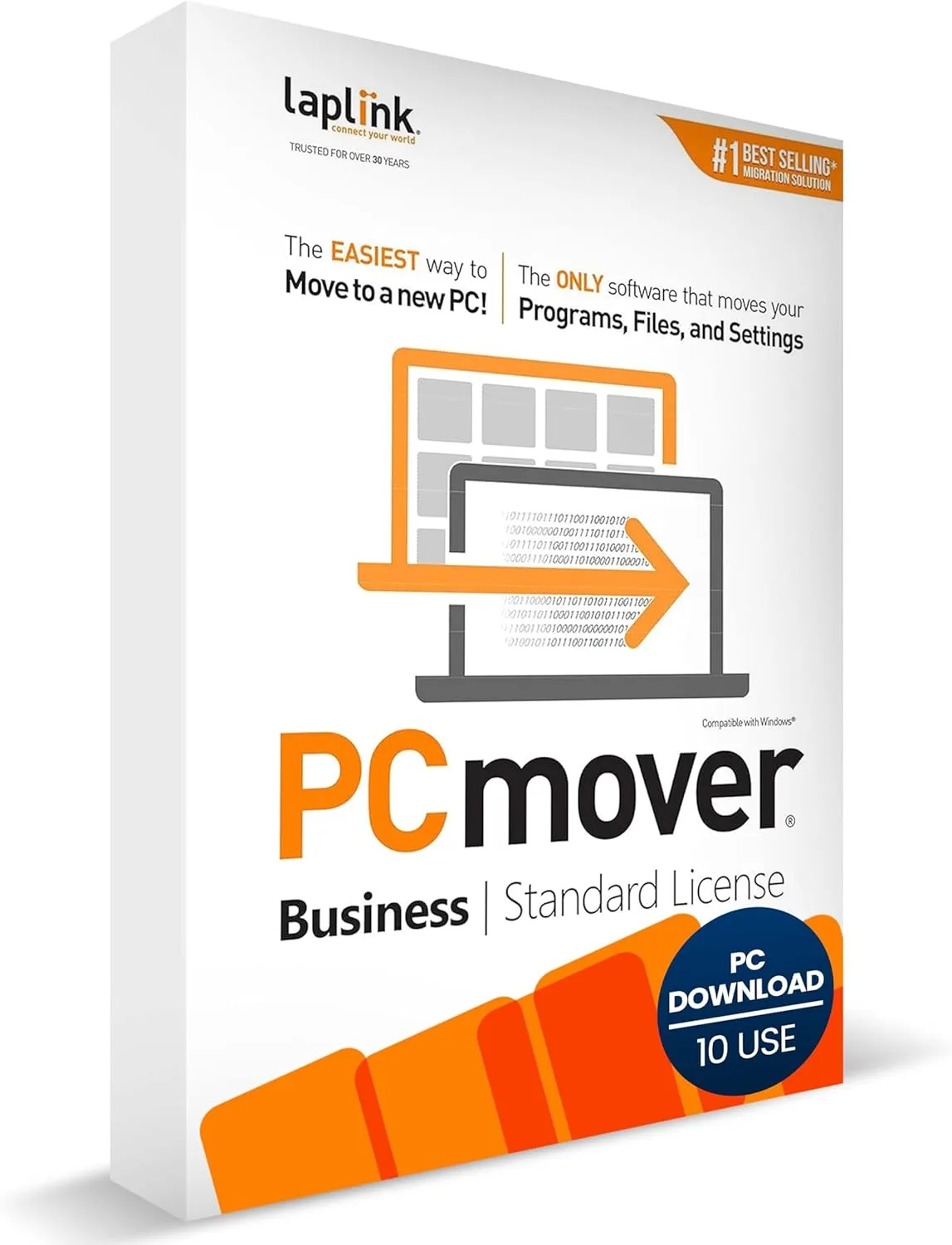 PCmover Business 11 10 Uses PC Download