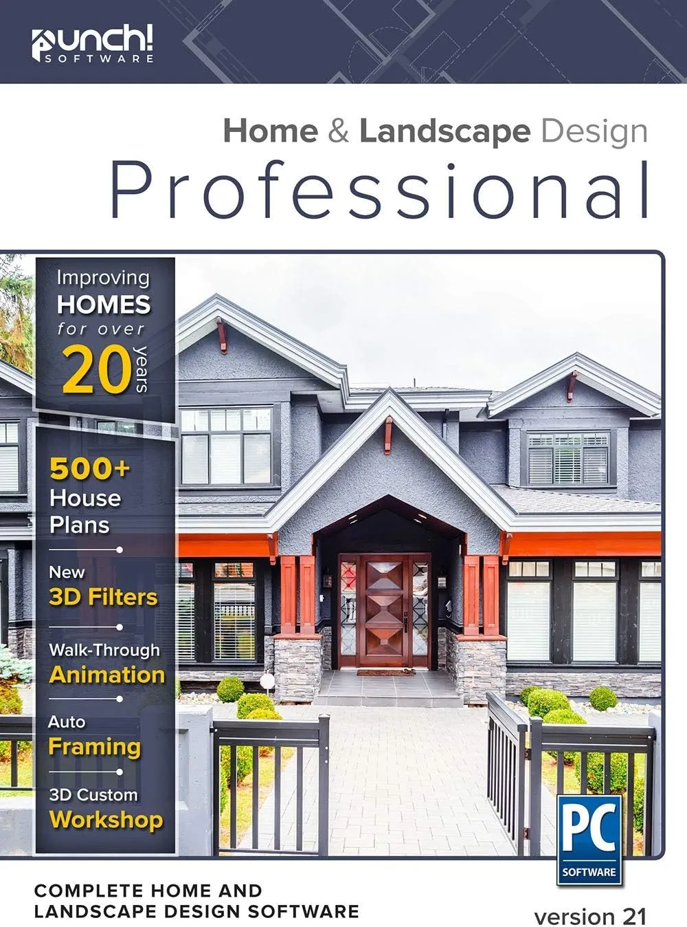 Punch Home Landscape Design Professional v21 Windows PC