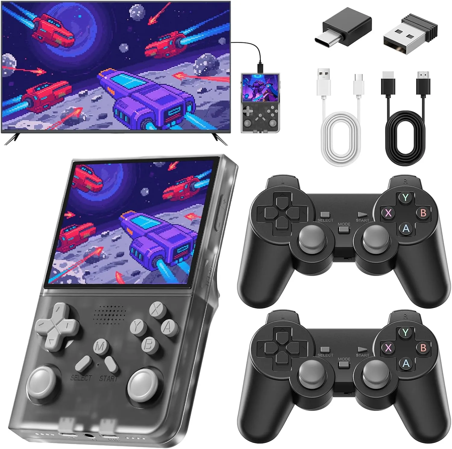 R40 Handheld Game Console %E2%80%93 Retro Gaming Console with Built in