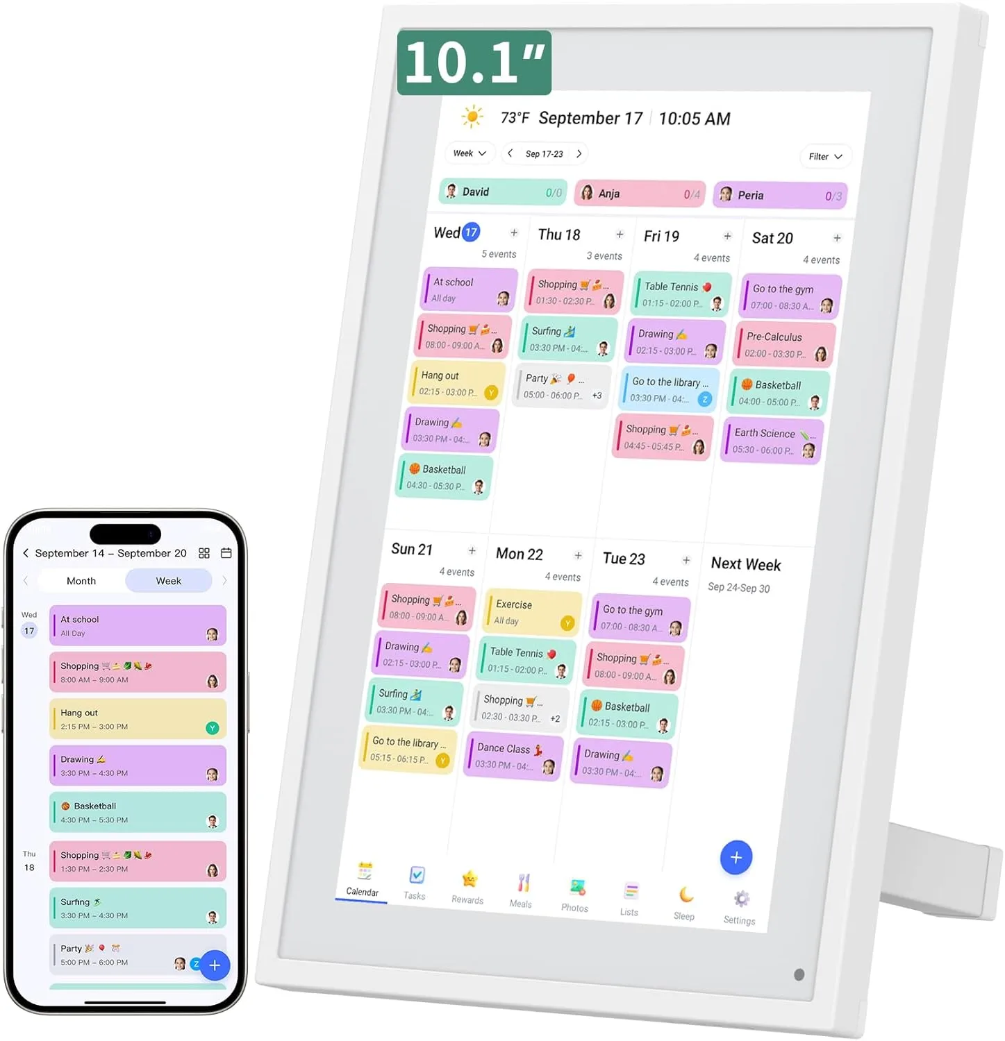 Smart Digital Calendar 101 HD Smart Touch Screen Home Interactive