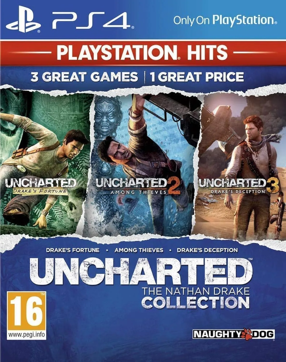 Uncharted The Nathan Drake Collection Playstation Hits PS4