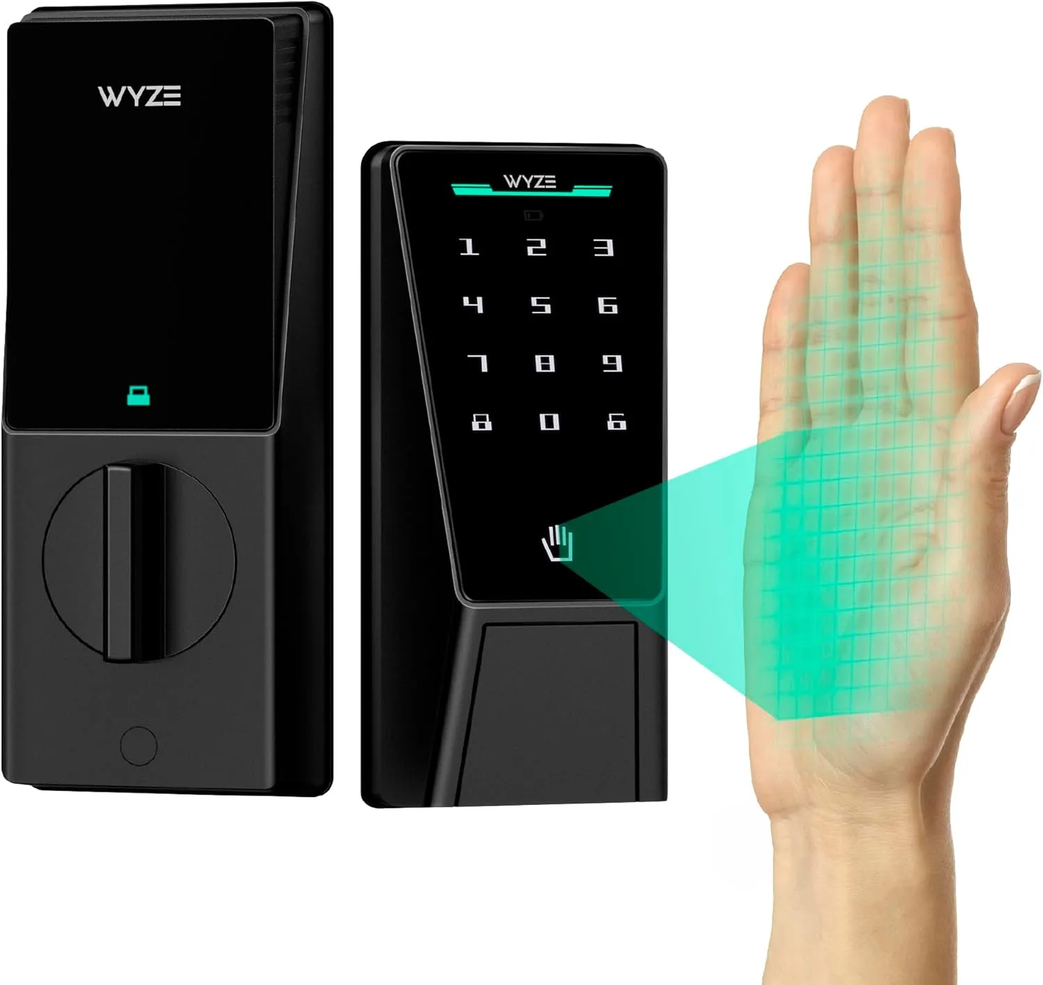Wyze Palm Lock Smart Door Lock with Palm Vein Recognition