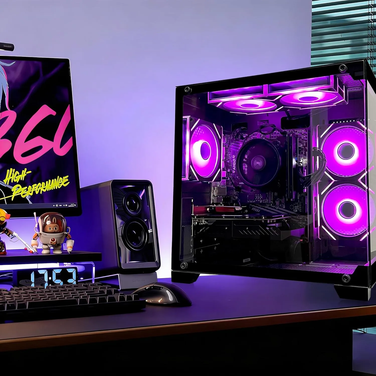 1772406461 678 Gaming Desktop Computer PCAMD Ryzen 5 5600RTX3050 6GB32GB RAM and