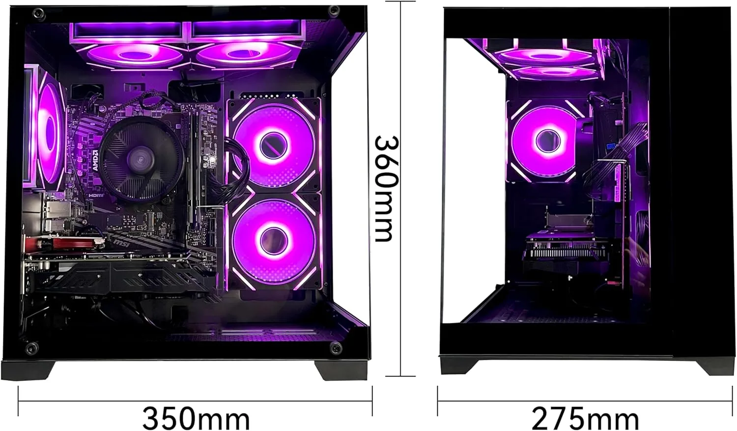 1772406461 972 Gaming Desktop Computer PCAMD Ryzen 5 5600RTX3050 6GB32GB RAM and