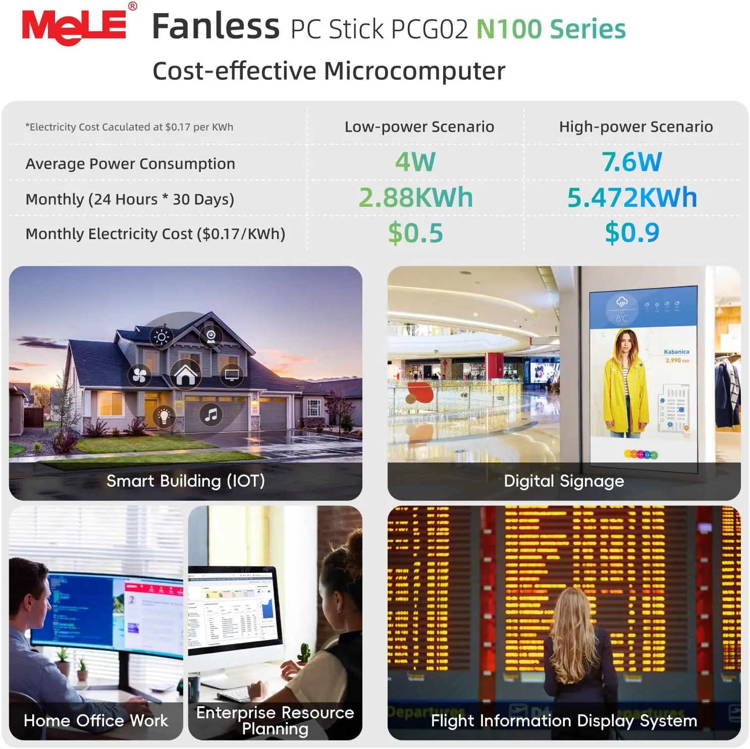 1772424227 679 MeLE Fanless Mini PC Stick PCG02 N100 Compute Stick with