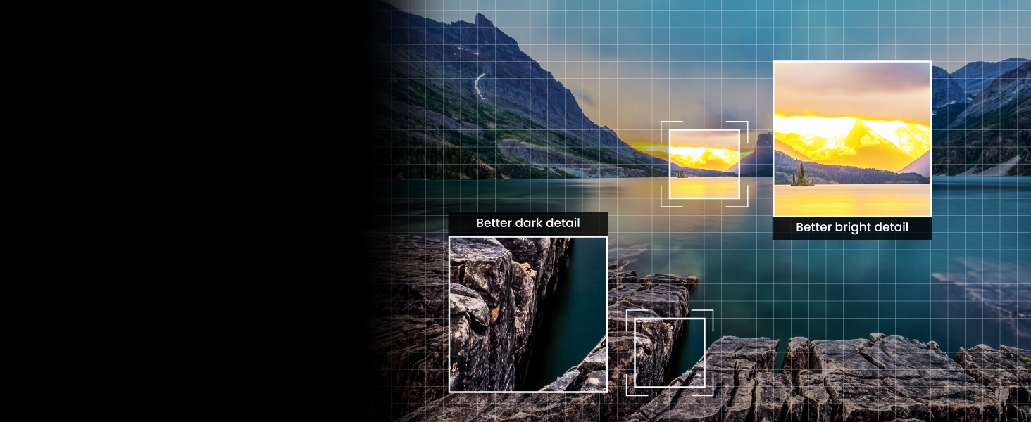 BenQ W4100i Local Contrast Enhancement enriching the depth