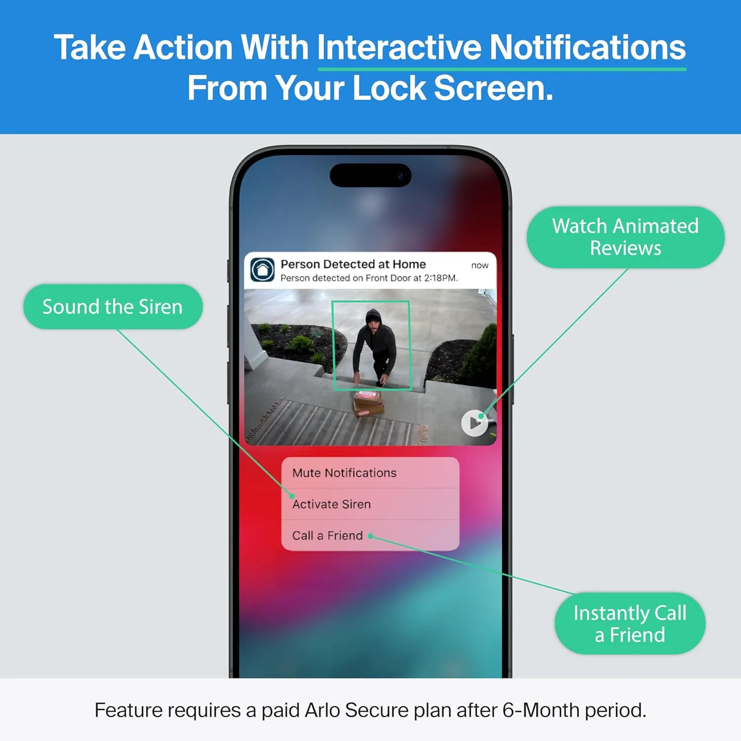 1772557335 522 Arlo Security Plan Secure Plus 6 Month Subscription of